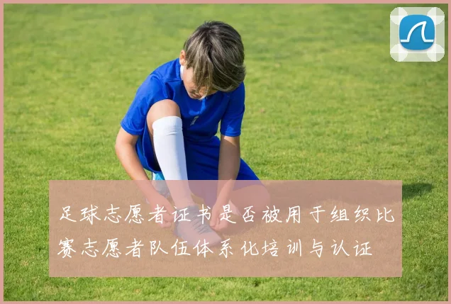 足球志愿者证书是否被用于组织比赛志愿者队伍体系化培训与认证